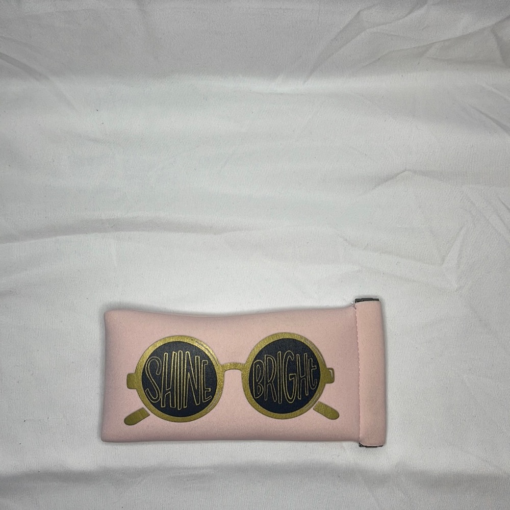 Pink Soft Glasses Case